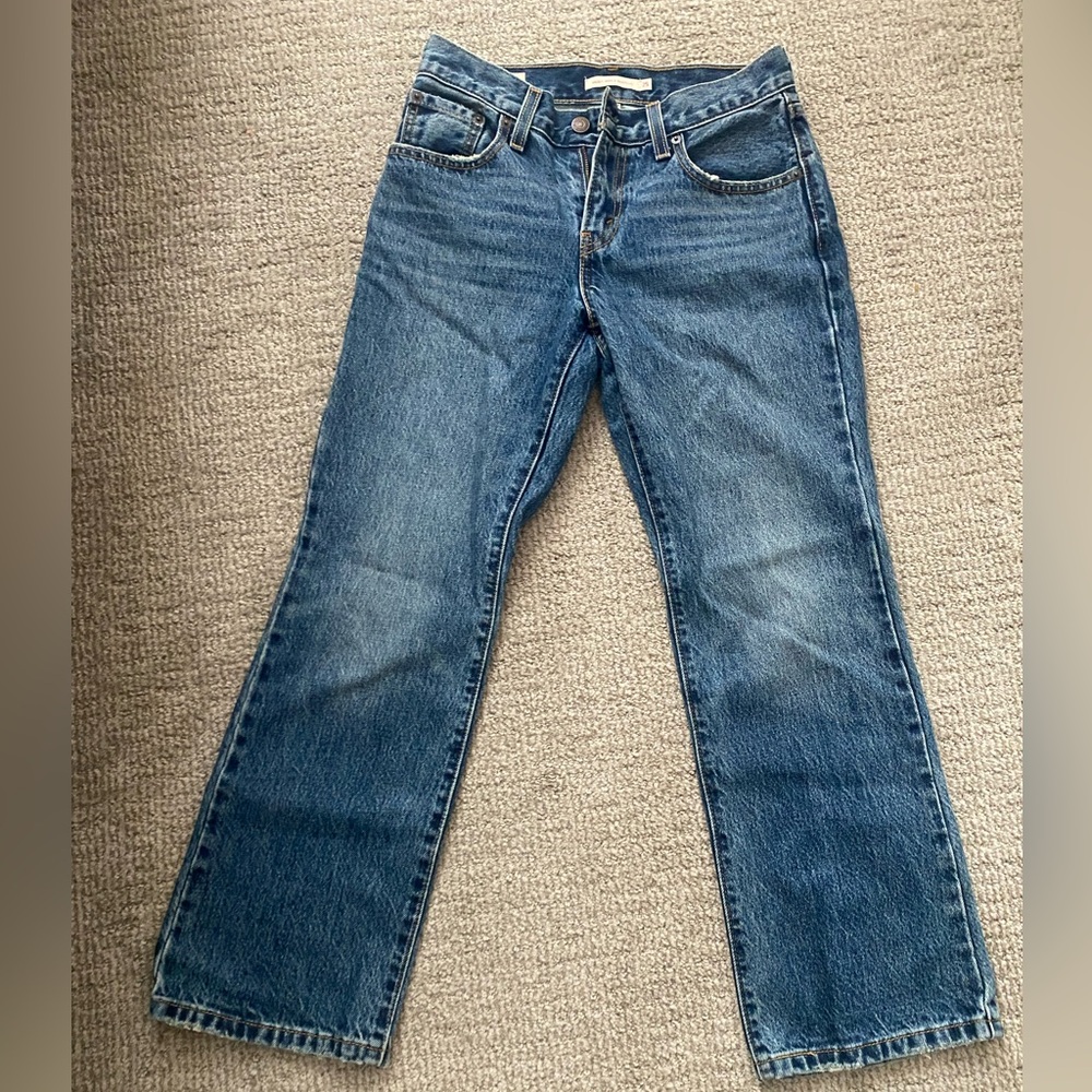 Levi’s Middy Ankle Bootcut Jeans